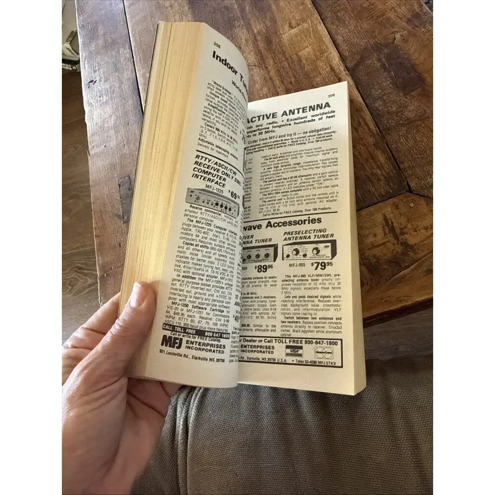 Vintage 1984 World Radio TV Handbook 38th Edition WRTH Shortwave DXing Manual